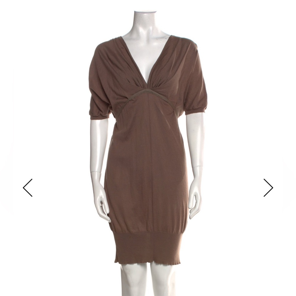 Stella McCartney Brown Midi Dress Italy SZ 38 or S/M